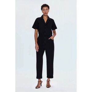 NWOT Pistola Denim Black Grover Jumpsuit Sz S